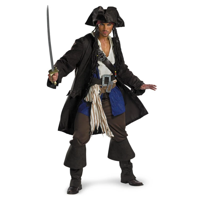 Fantasia Pirata masculino completa luxo - Princesa Urbana - Viva o